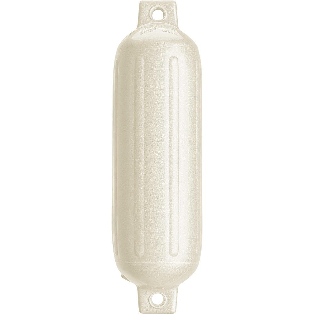Polyform G-3 Twin Eye Fender 5.5" x 19" - Metallic White [G-3 METALLIC WHITE]
