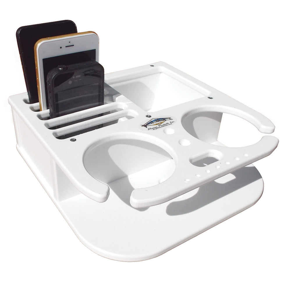 Deep Blue Marine Phone/Double Drink Holder [BH-2CELL]