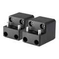 PTM Watersports Board Rack Mount - 4 Bolt - Black - Pair [P13168-1400TEBBK]
