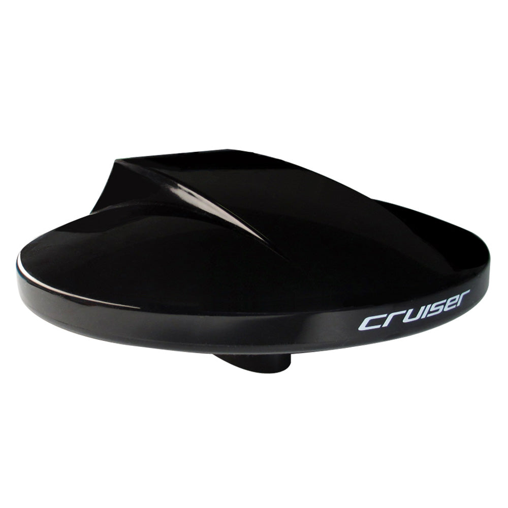 Scout Cruiser 10" Black TV Antenna Omnidirectional w/20M, 75 ohms, Cable [PF AN NTV003]