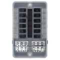 Bluewater 12 Position Fuse Block w/LEDs [3200-0001-012]