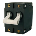Egis A Series White Toggle Panel Mount Circuit Breaker - Dual Pole 50A [3202-50]