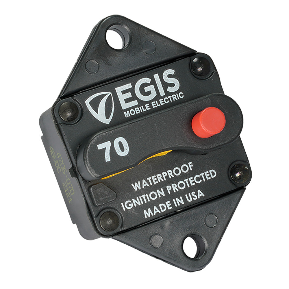 Egis 70A Circuit Breaker - 85 Series - Panel Mount [4706-070]