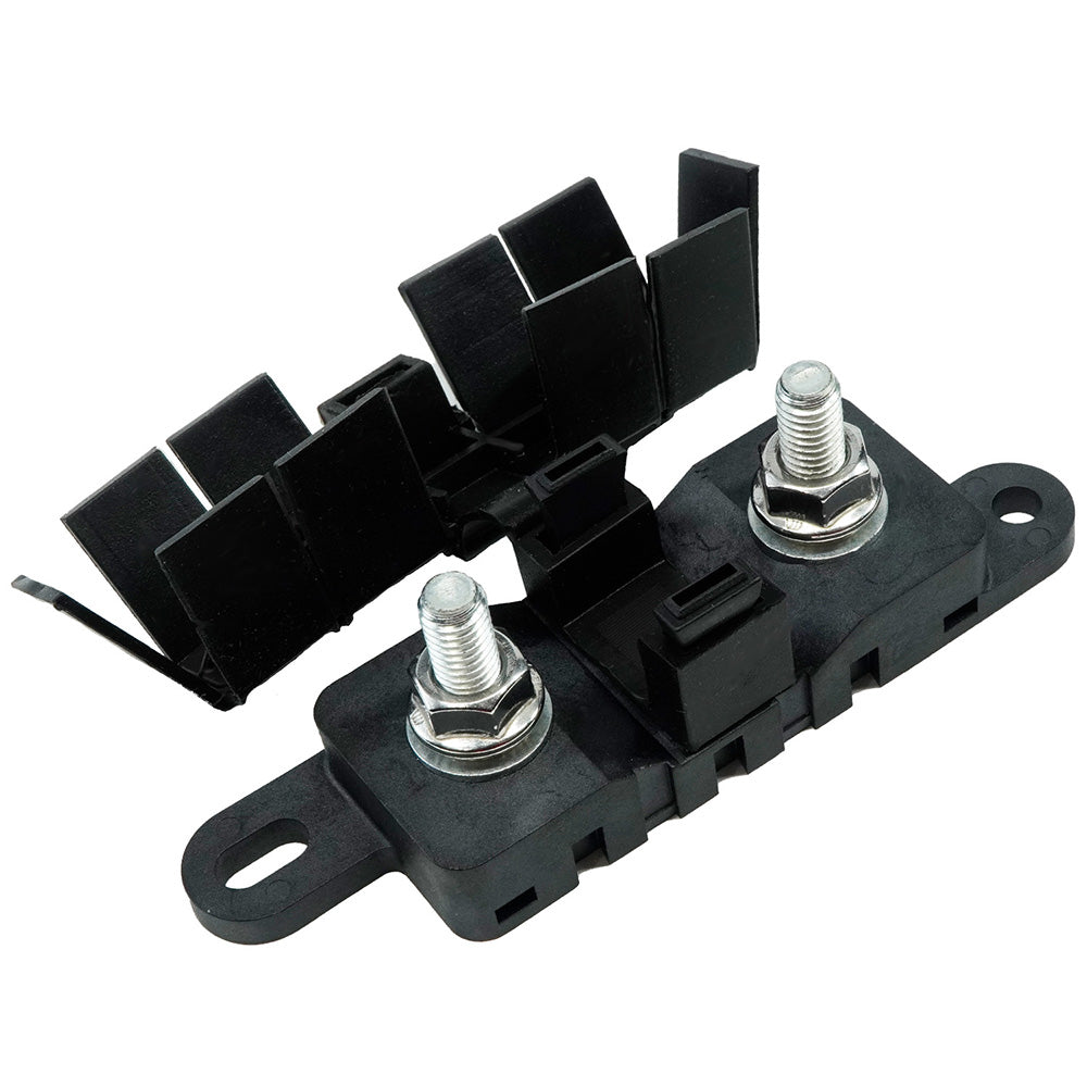 Egis Mega Fuse Block M8 Stainless Self-Locking Hardware w/Black Cover [3820]