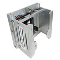 Bob's Machine 8" Setback Action Series Hydraulic Jack Plate - Silver [100-108001-NOPC-NOSPN-NG]