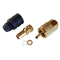 Shakespeare PL-259-58-G Gold Solder-Type Connector w/UG175 Adapter & DooDad Cable Strain Relief f/RG-58 [PL-259-58-G]