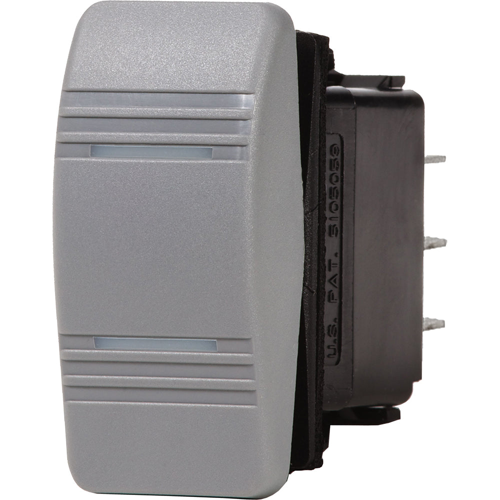 Blue Sea 8220 Water Resistant Contura III Switch - ON-OFF-ON - Grey [8220]