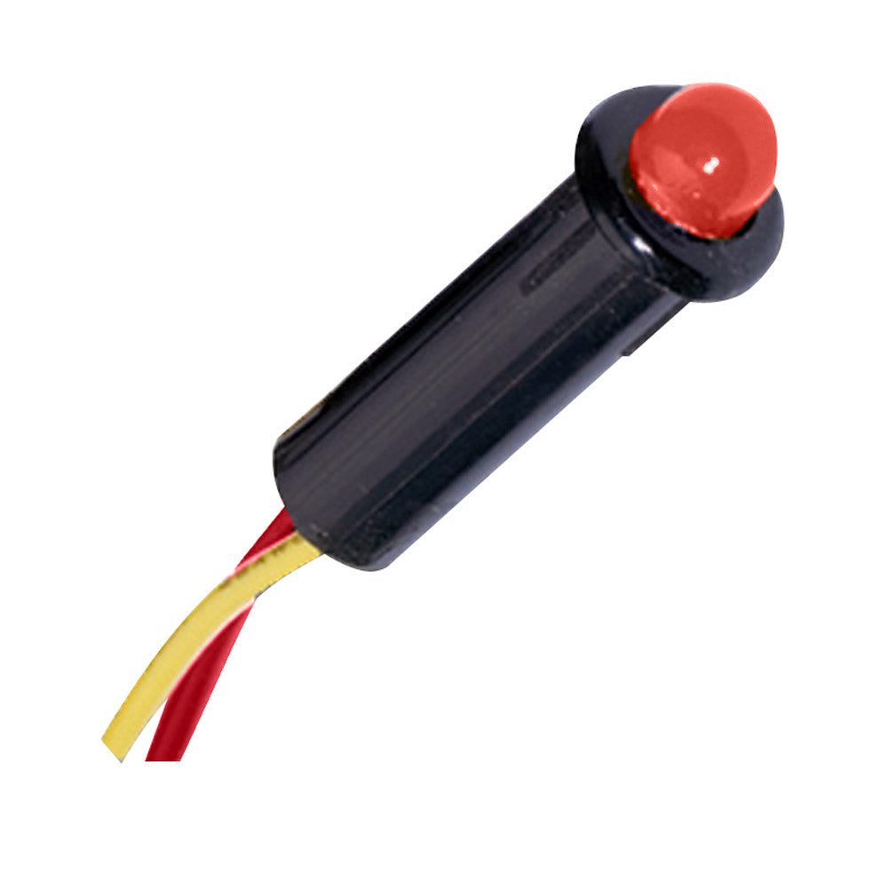 Paneltronics LED Indicator Light - Red - 240 VAC - 1/4" [048-028]