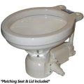 Raritan Sea Era QC Electric Toilet - Household Style - Integral Pump - Straight  90 Discharge - 12v [160HI012]