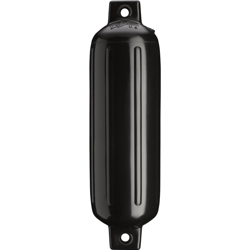 Polyform G-3 Twin Eye Fender 5.5" x 19" - Black [G-3 BLACKWO]