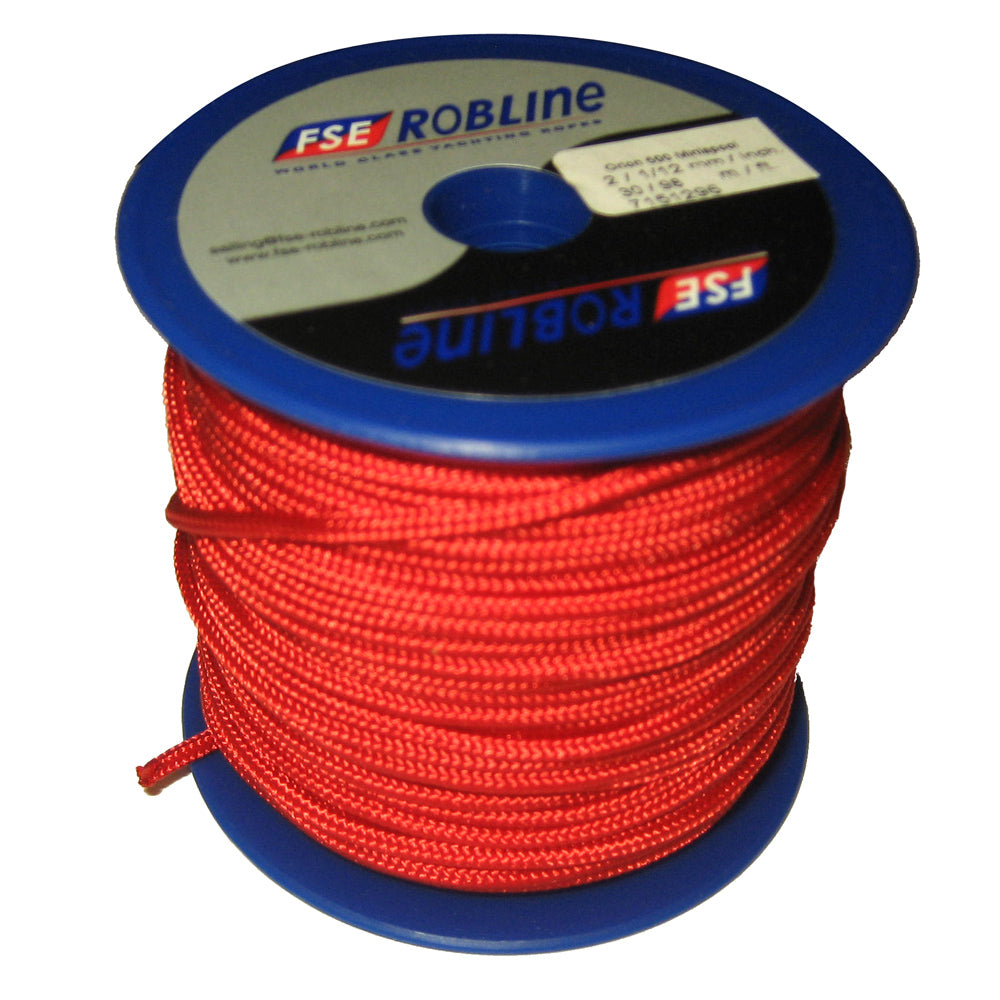 Robline Orion 500 Mini-Reel - 2mm (.08") Red - 30M  [MR-2R]