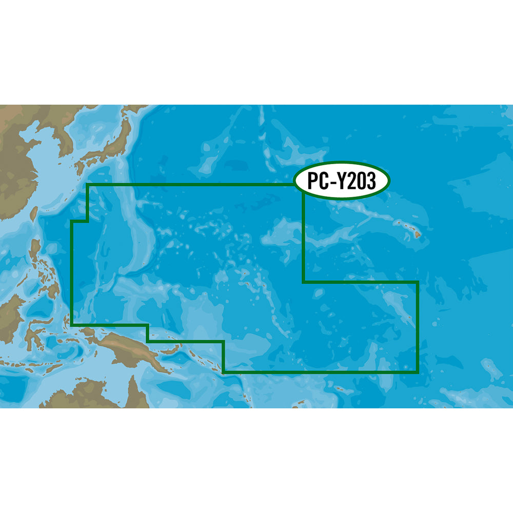 C-MAP MAX-N+ PC-Y203 - Carolinas, Kiribati, Marshall, & Marinas [PC-Y203]