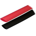 Ancor Adhesive Lined Heat Shrink Tubing (ALT) - 3/4" x 3" - 2-Pack - Black/Red [306602]