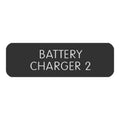 Blue SeaLarge Format Label - "Battery Charger 2" [8063-0051]