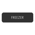 Blue SeaLarge Format Label - "Freezer" [8063-0198]