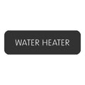 Blue SeaLarge Format Label - "Water Heater" [8063-0438]