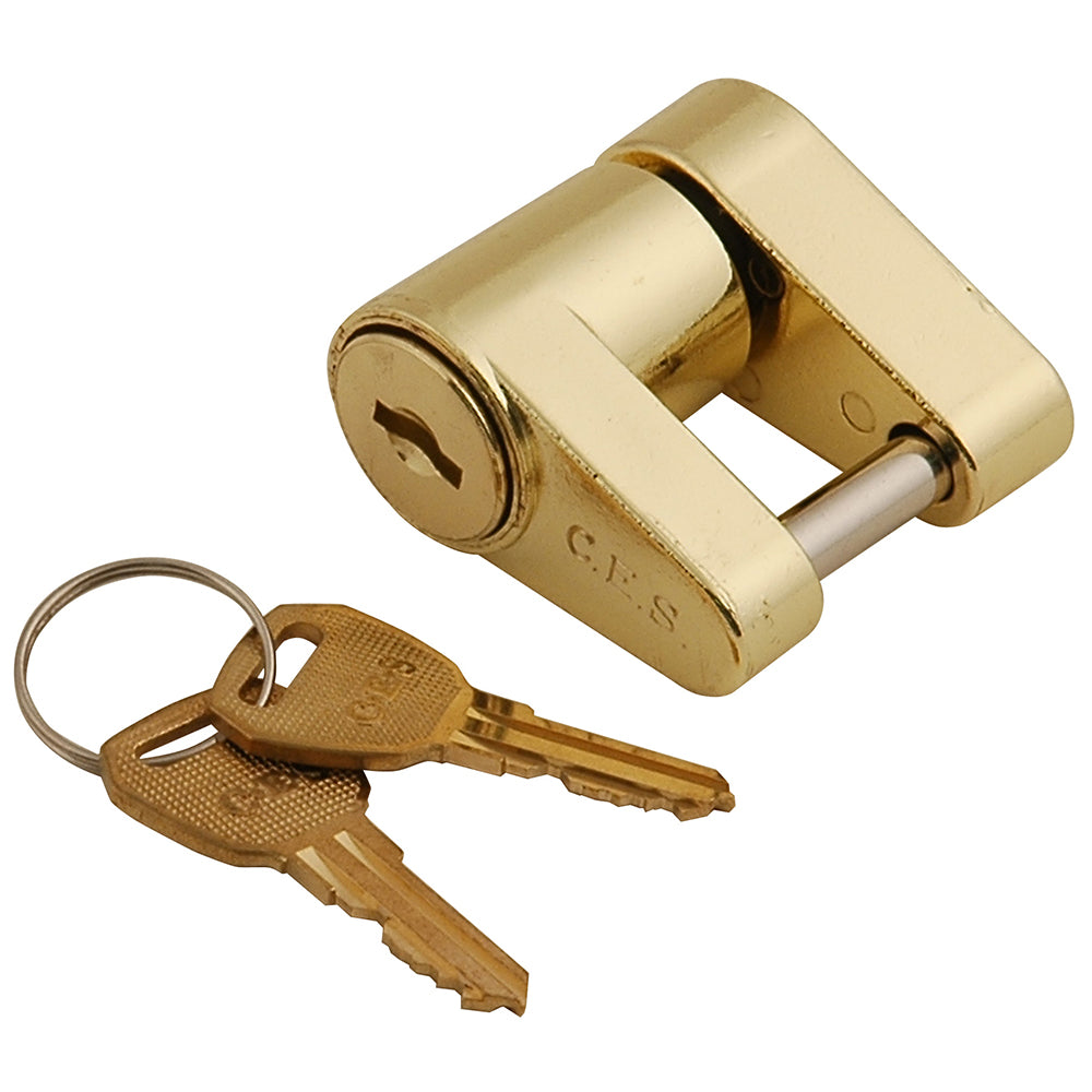 C.E. Smith Brass Coupler Lock [00900-40]
