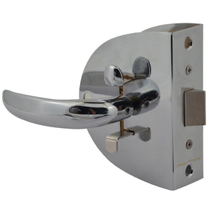 Southco Compact Swing Door Latch - Chrome - Non-Locking [MC-04-123-10]