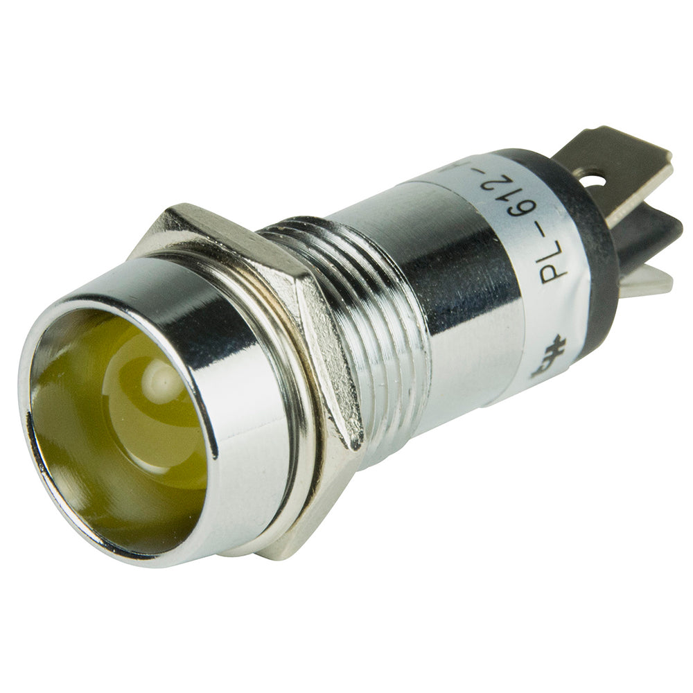 BEP LED Pilot Indicator Light - 12V - Amber [1001101]