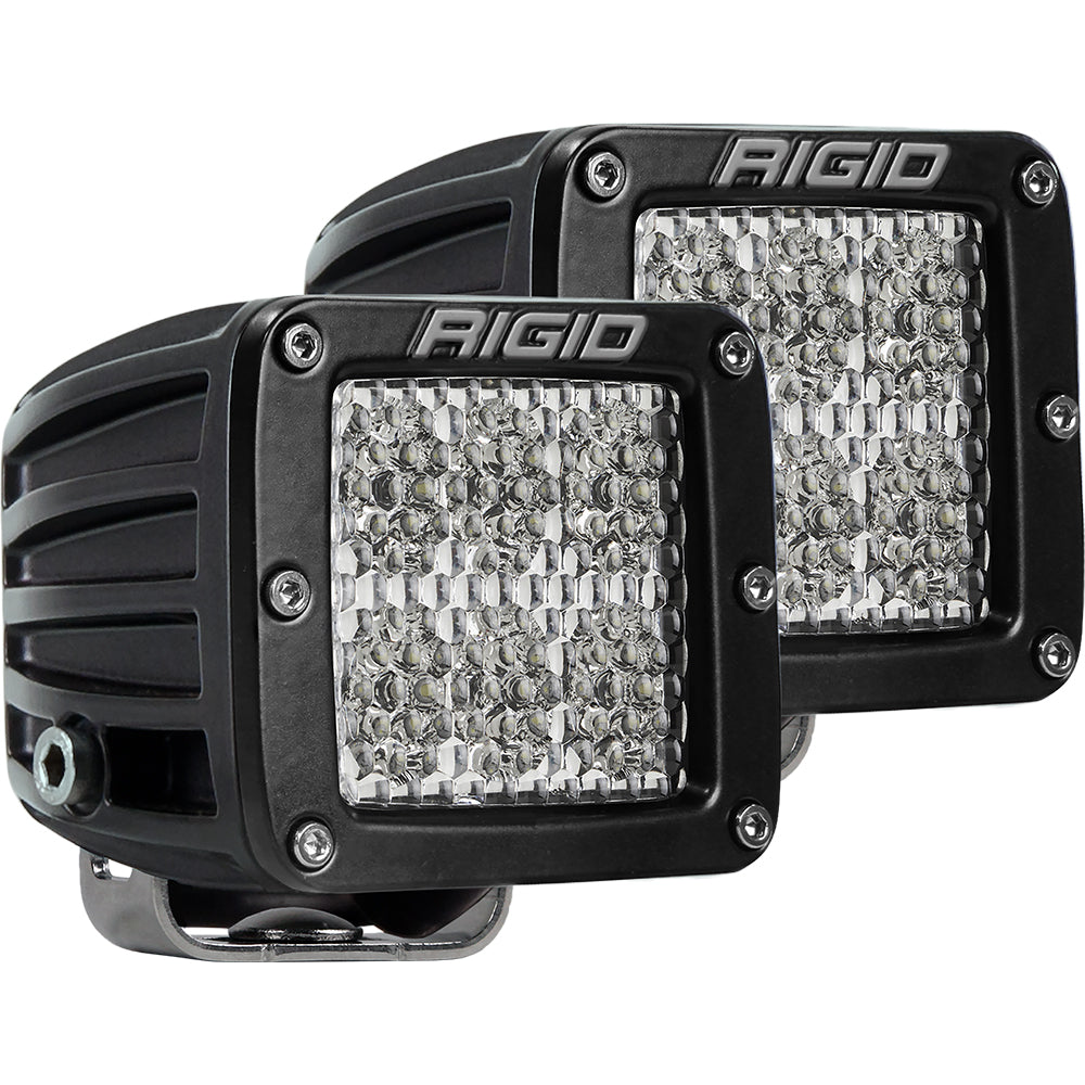 RIGID Industries D-Series PRO Specter-Diffused LED - Pair - Black [502513]