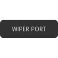 Blue Sea Large Format Label - "Wiper PORT" [8063-0450]