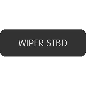 Blue Sea Large Format Label - "Wiper STBD" [8063-0451]
