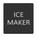 Blue Sea 6520-0275 Square Format Ice Maker Label [6520-0275]