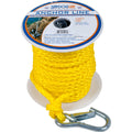 Sea-Dog Poly Pro Anchor Line w-Snap - 3-8" x 75 - Yellow [304210075YW-1]