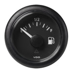 Veratron 52MM (2-1/16") ViewLine Fuel Level Gauge Empty/Full - 240-33.5 OHM - Black Dial  Round Bezel [A2C59514094]