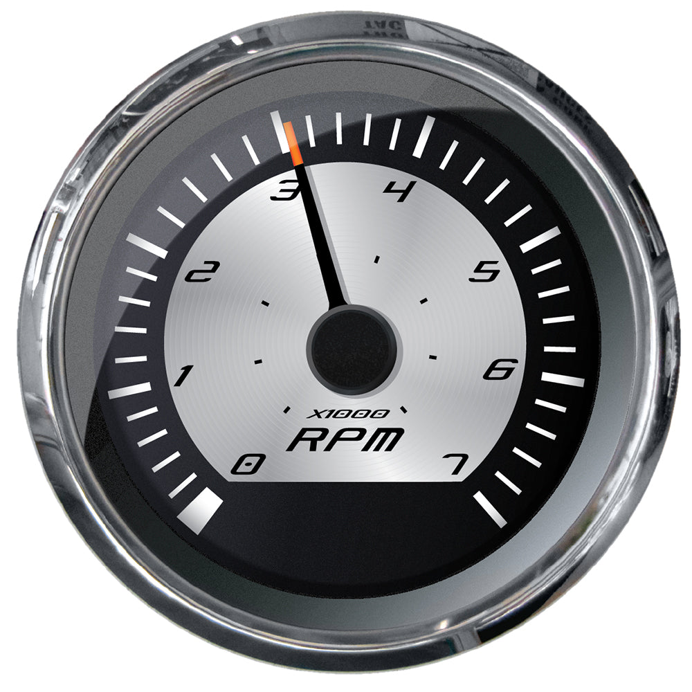 Faria Platinum 4" Tachometer - 7000 RPM (Gas - Inboard, Outboard  I/O) [22009]