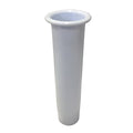 Tigress Lipped Insert f-10" Flared Rod Holder - White [88152-8]