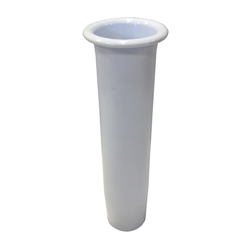 Tigress Lipped Insert f-10" Flared Rod Holder - White [88152-8]