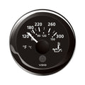 Veratron 52MM (2-1/16") ViewLine Oil Temperature Gauge 120-300F - Black Dial  Bezel [A2C59514165]