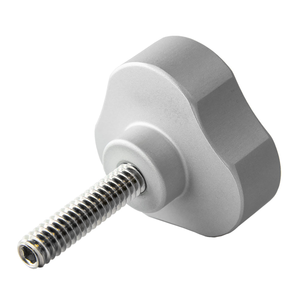 PTM Watersports KNB-17 Replacement Knob f/UCX-17 PRO Mirror - Silver [P13157-105]