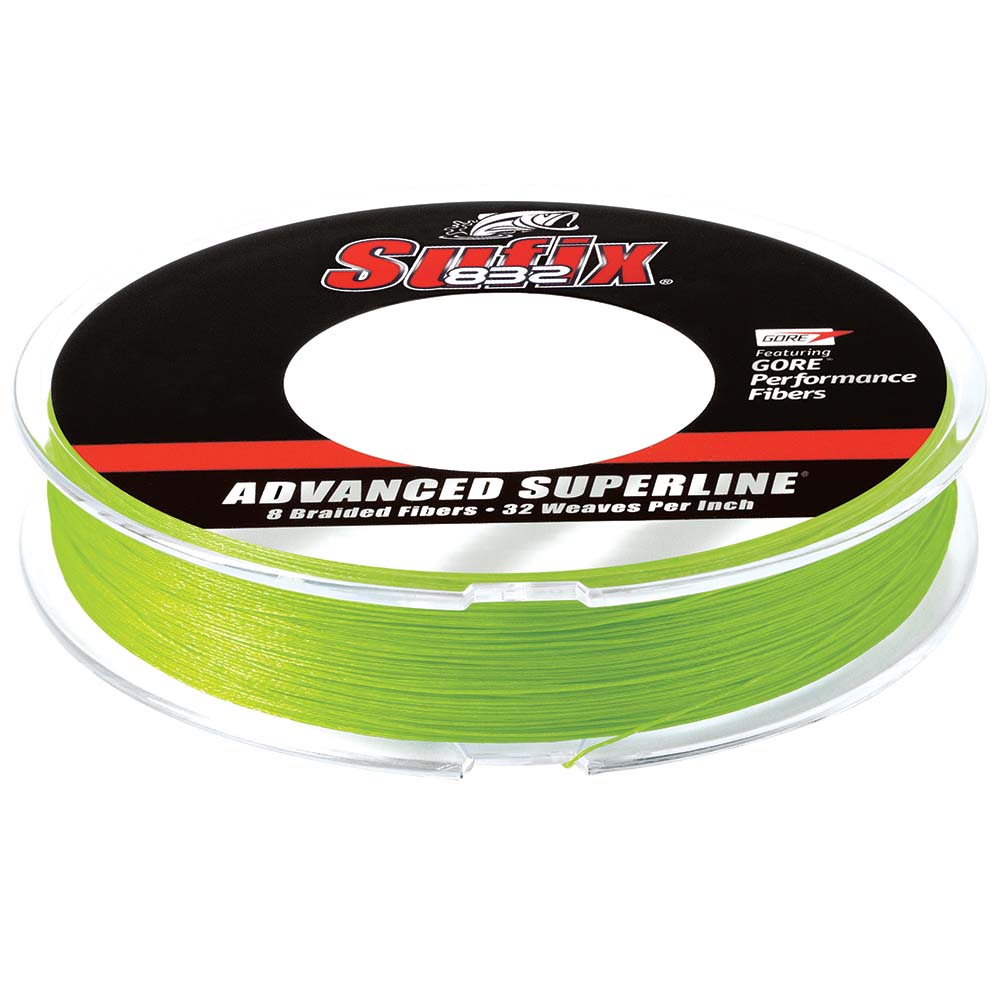 Sufix 832 Advanced Superline Braid - 10lb - Neon Lime - 300 yds [660-110L]