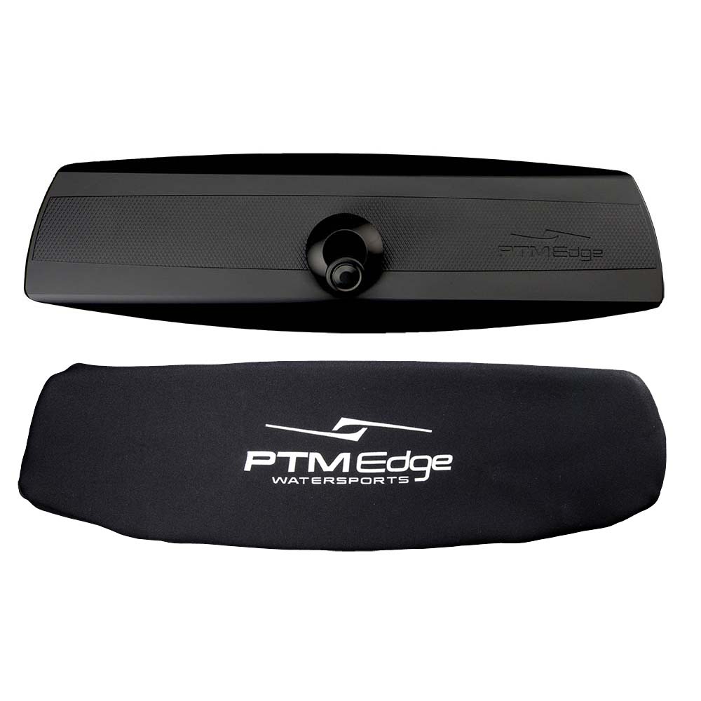 PTM Watersports VR-140 Elite Mirror  Cover Combo - Black [P12848-100BK-MS]