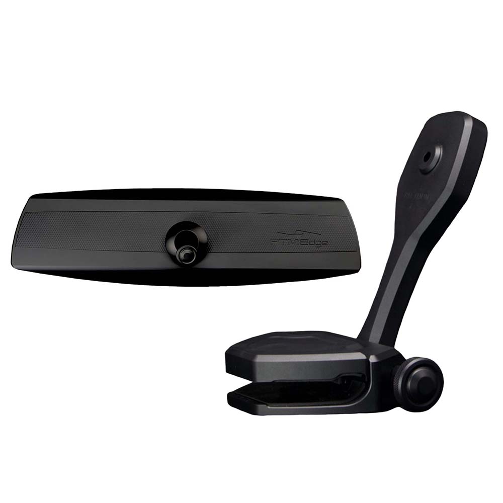 PTM Watersports Mirror/Bracket Kit w/VR-140 Elite Mirror  ZXR-360 (Black) [P12848-1360TEBBK]