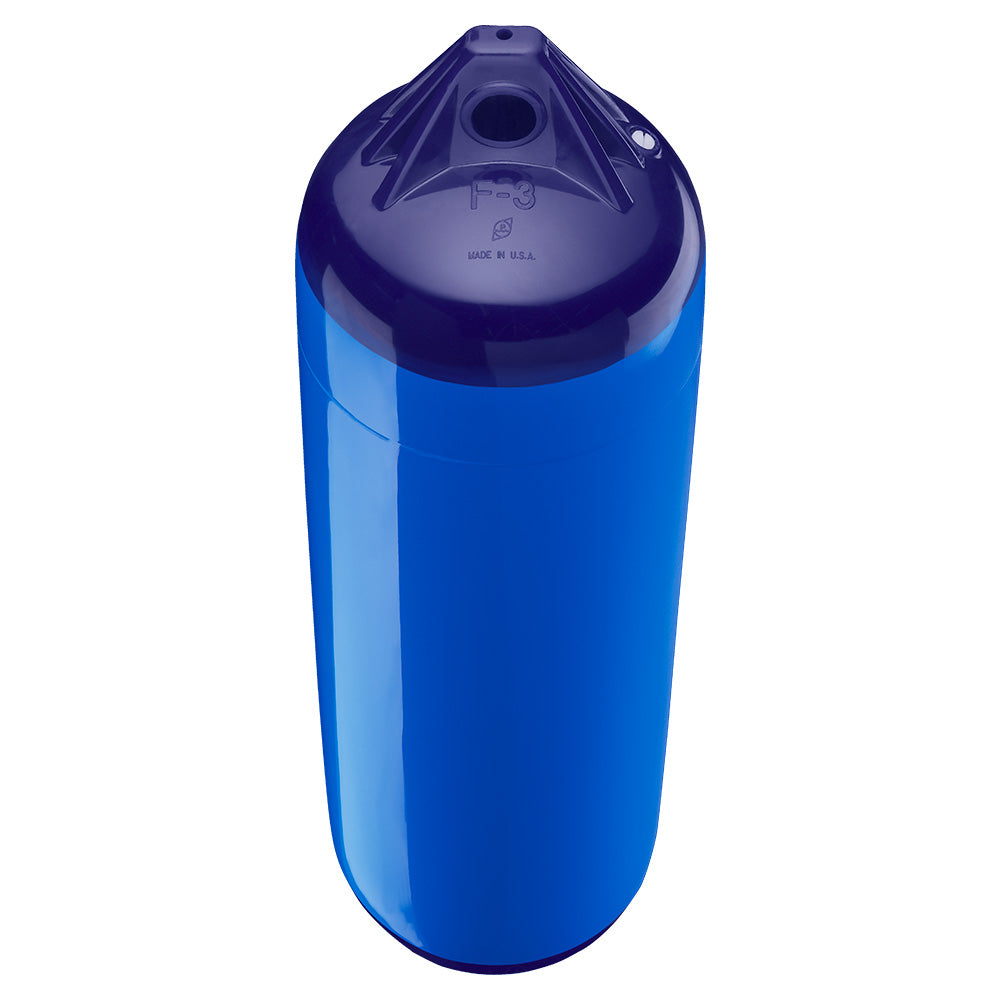 Polyform F-3 Twin Eye Fender 8.2" x 30" - Blue [F-3 BLUE]