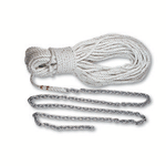 Lewmar Anchor Rode 215 - 15 of 1/4" Chain  200 of 1/2" Rope w/Shackle [69000334]